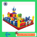 Buena calidad 0.55 PVC Inflable Gigante Saltando Castillo Inflable Ciudad De La Diversión Para Los Niños